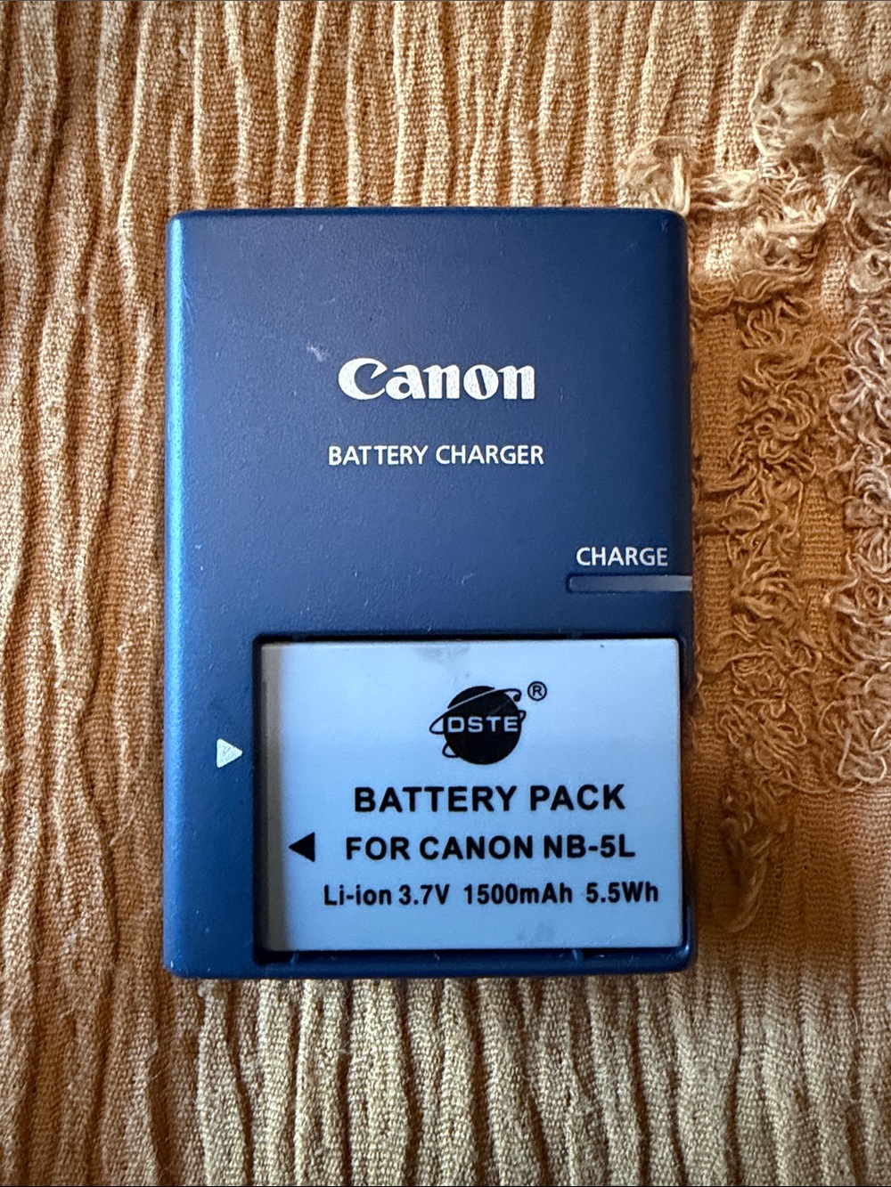Canon Battery Charger & Rechargeable Battery For Canon NB-5L 3.7V 1500mAH